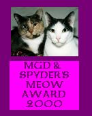 meow award from Salamagundi