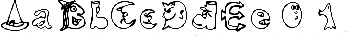 Halloween font