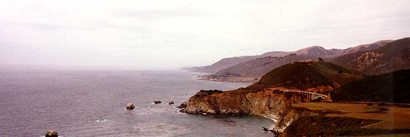 View to the Pacific Coast