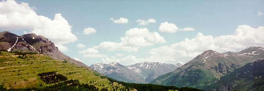Mountains in the Rockies