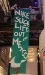 Shut Nike Down! - Zapatista Solidarity Action in London