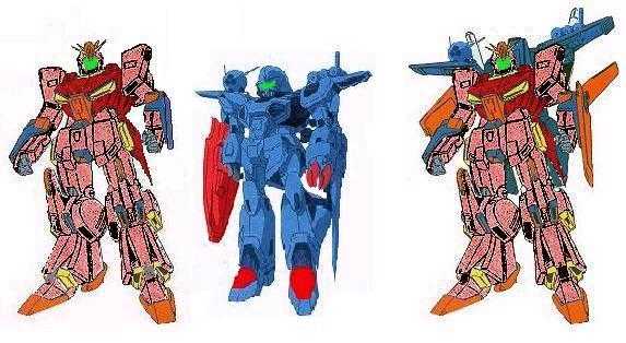 Gemini Class Mobile Suit/Mobile Doll Team Unit