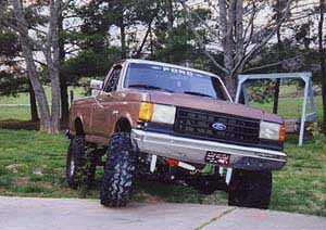 6 inch Tuff Country Lift; 38.5 inch tires