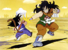 [Gokou y Yamcha tienen varias...]