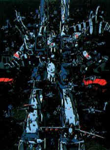 [El SDF-1 regresa a la devastada...]