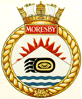 HMCS Moresby Badge (MSA 112)