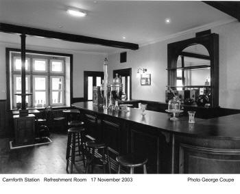 Carnforth Station Refreshment Room 17th November 2003 Photo George Coupe