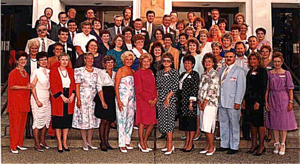 30th class reunion, 1990