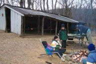 Warming up in the morning