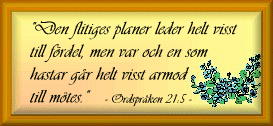 Ordspr&aring;ken 21:5
