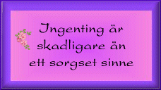 Ingenting &auml;r skadligare ...