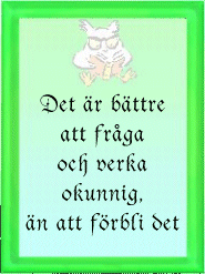 Det &auml;r b&auml;ttre att ...