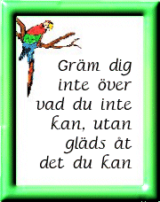 Gr&auml;m dig inte ...