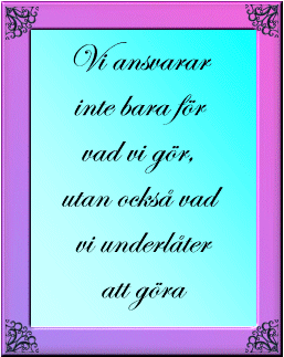Vi ansvarar inte bara ...