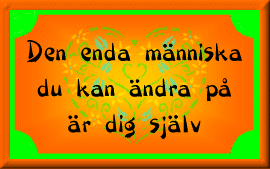 Den enda m&auml;nniska ...