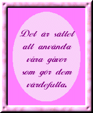 Det &auml;r s&auml;ttet ...