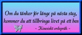 Om du t&auml;nker ...