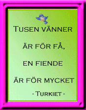 Tusen v&auml;nner &auml;r ...