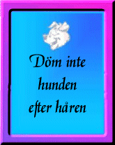 D&ouml;m inte hunden ...