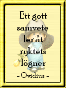 Ett gott samvete ...