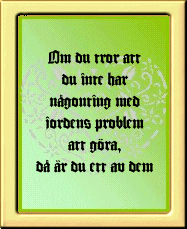Om du tror ...