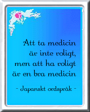 Att ta medicin ...