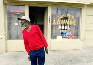 Local citizen struggles with equilibrium malfunction.