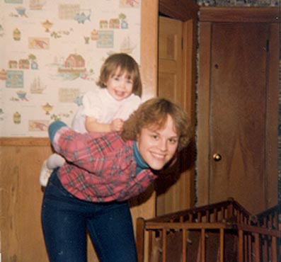 Ruth and her niece Kristen