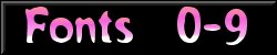 Fonts 0-9