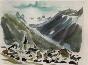 Saint-Luc			(Benedikt Schaufelberger)			olie op doek