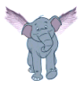 winged elephant