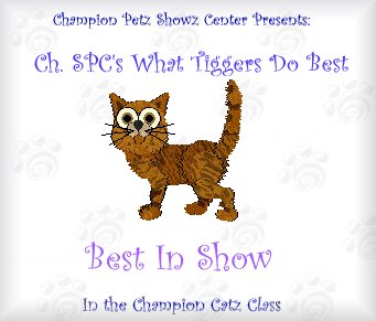 Best in Show - Tigger