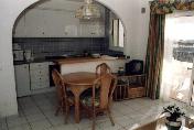 Calpe interior of the bungalow