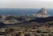 Calpe - view from a mountain