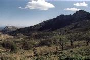 Calpe view from mountains