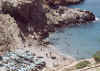 Little beach at Benidorm, Spain