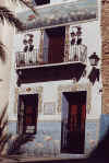 flamingo house, old town Calpe Spain