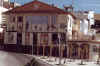 painted house in centrum old Calpe Spain