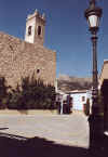 tower old town calpe, spain