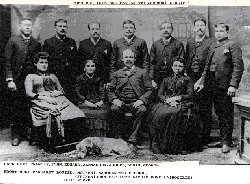 John Baptiste Lardie picture generously supplied by Lou Jones