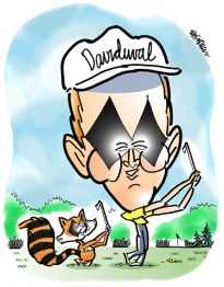 David Duval, by Mark Armstrong