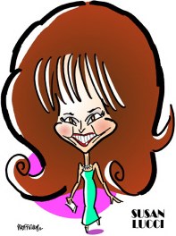 Susan Lucci, by Mark Armstrong