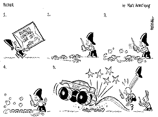 Busker by Mark Armstrong
