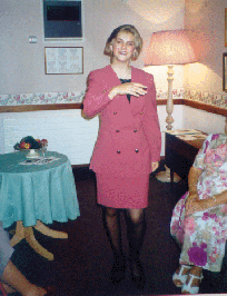 Helyn not in jeans!!