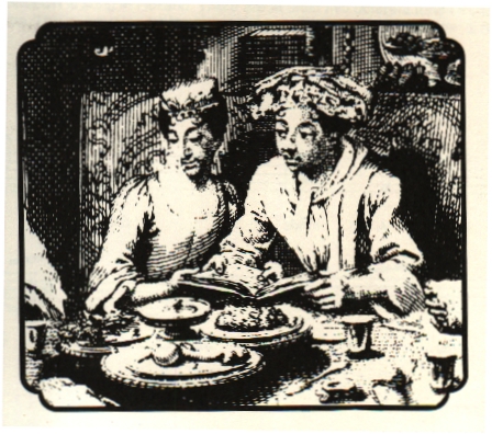 Seder master and mistress in Amsterdam, 1723 CE.