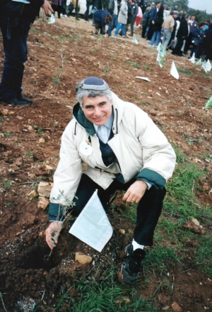 KEN LERNER PLANTING TREES