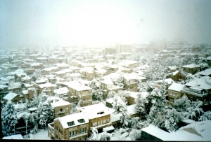 RECORD SNOWFALL - JERUSALEM, ISRAEL