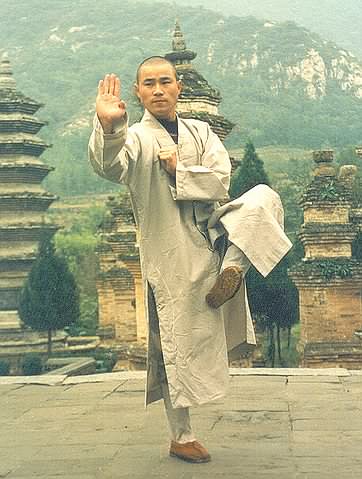 A Shaolin Kung Fu Master in Henan Province.