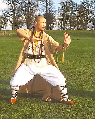 Master Xing Du During A Visit To Wales.