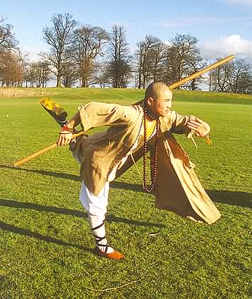 Master Xing Du During A Visit To Wales.